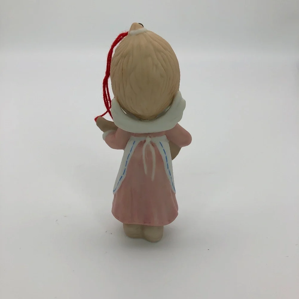 Vintage Hallmark Ornament Porcelain Figurine Betsey Clark Angel Guitar 1984 NEW